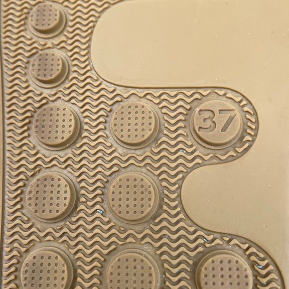 Camper Alicante Leather Strappy Sandals w Velcro Close Chocolate Brown Sz 37 - Picture 12 of 14